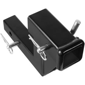 VEVOR Trailer Hitch Riser, for 2" Receiver with 4" Rise/Drop, Trailer Receiver Hitch Extender Extension Adapter, 5-1/4" and 6-3/4" Extension Leng