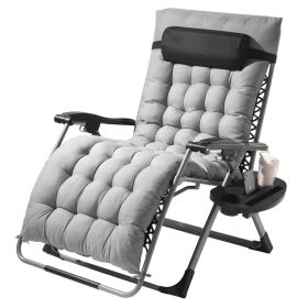 VEVOR Zero Gravity Chair 33" Zero Gravity Recliner Lounge Chair Indoor & Outdoor